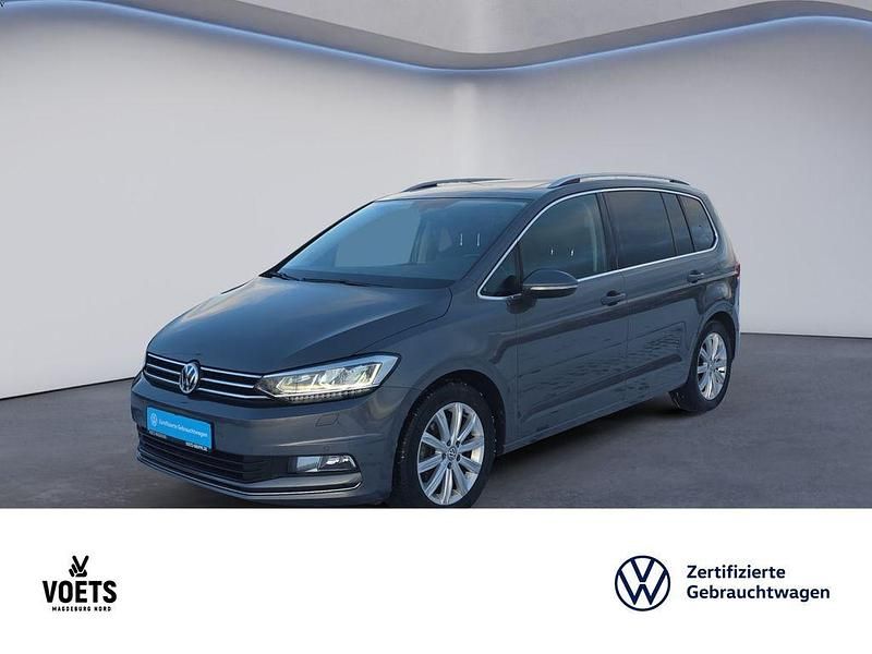 Grau Gebraucht 2016 VW Touran Highline Van / Kleinbus | 17.170 € (Fairer Preis) - Bild 1/4