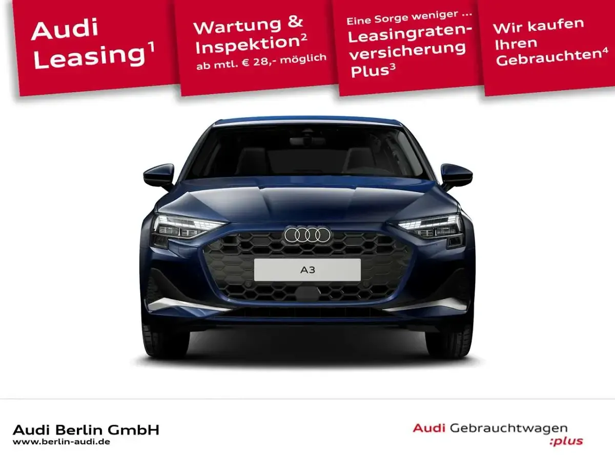 Gebraucht Audi A3 Advanced Plus 204 PS (150 kW) 2025 Blau Limousine