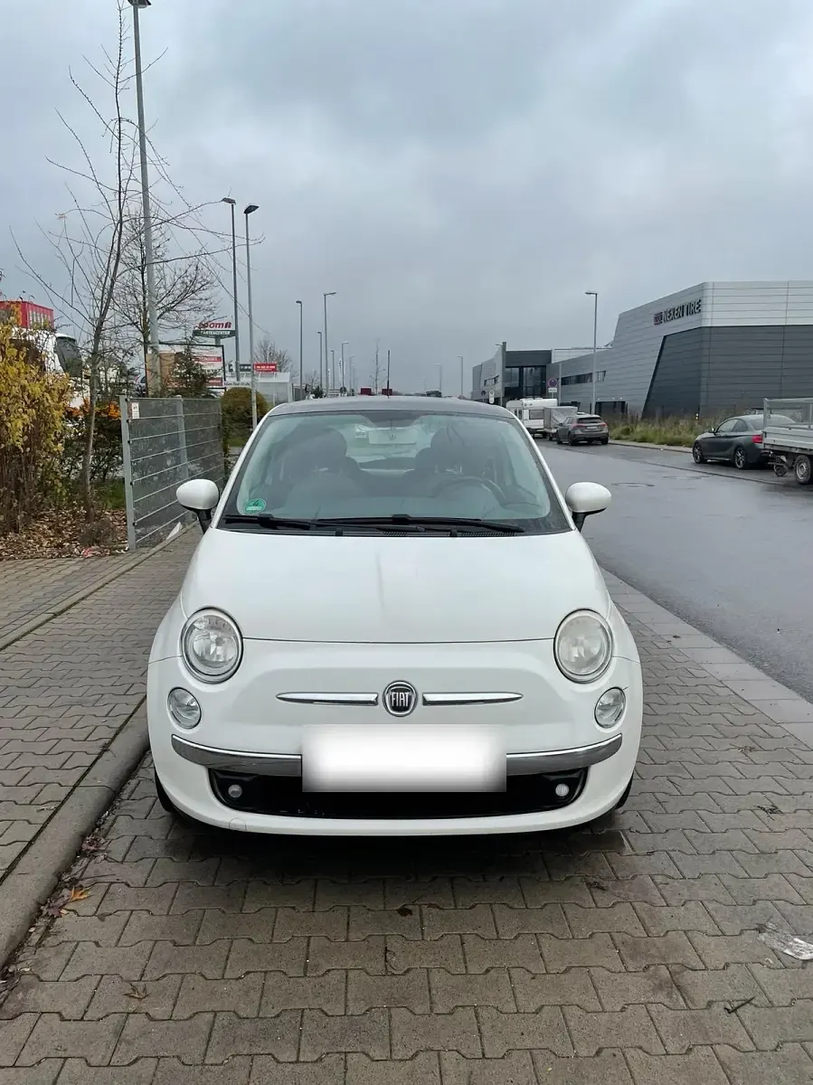Gebraucht Fiat 500 69 PS (50 kW) 2008 Weiß Kleinwagen