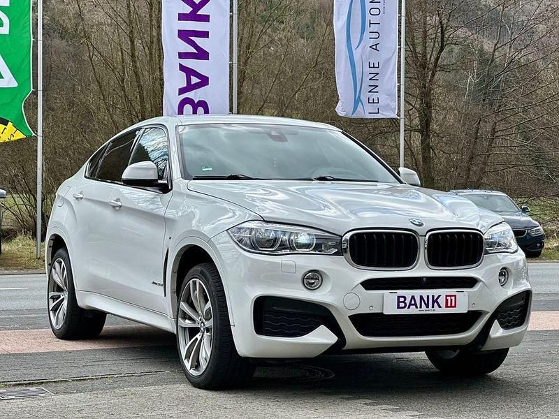 Gebraucht BMW X6 M Sport 258 PS (189 kW) 2018 Weiß SUV