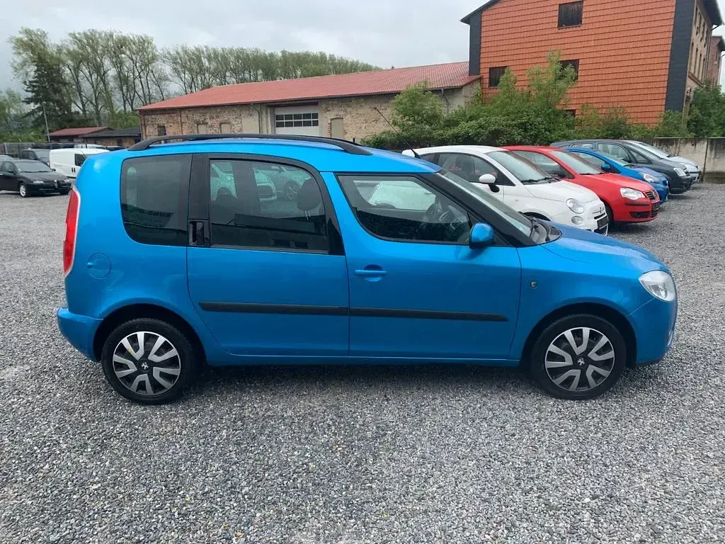 Gebraucht Skoda Roomster Plus Edition 86 PS (63 kW) 2009 Blau Van / Kleinbus