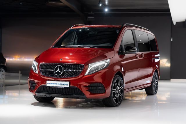 Hyazinthrot Gebraucht 2021 Mercedes V300 AMG line Van / Kleinbus | 52.980 € - Bild 1/4