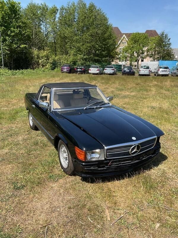 Schwarz Gebraucht 1980 Mercedes SL280 Cabrio | 12.950 € - Bild 1/4
