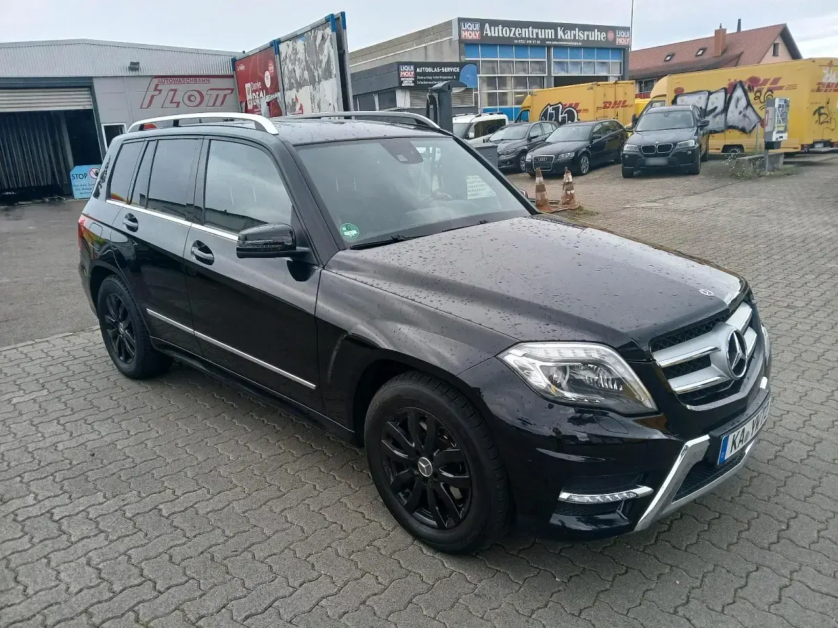 Gebraucht Mercedes GLK350 2012 Schwarz SUV
