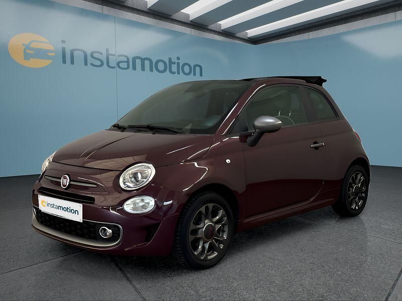 Rot Gebraucht 2019 Fiat 500C Cabrio | 13.349 € (Teuer) - Bild 1/4