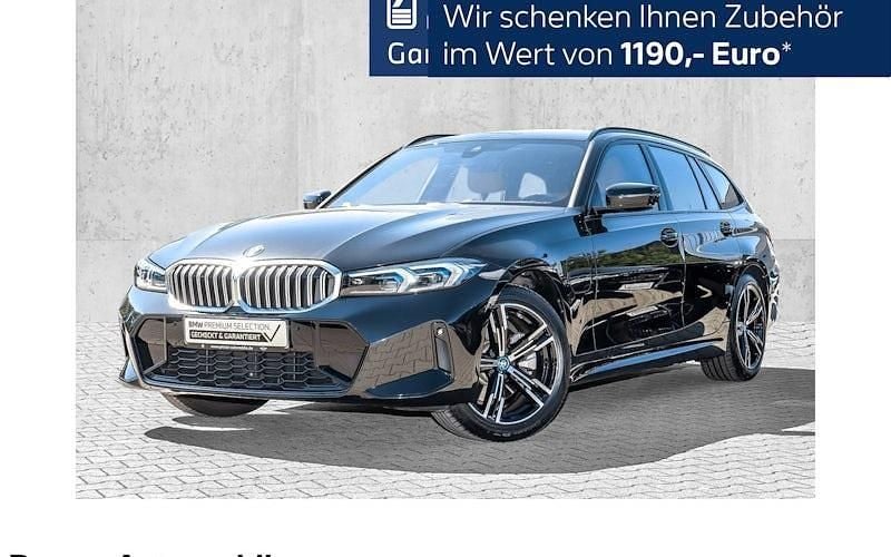 Schwarz Gebraucht 2024 BMW 330e M Sport Kombi | 37.890 € (Superpreis) - Bild 1/4