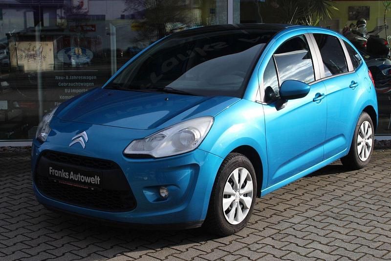 Gebraucht Citroën C3 Tendance 95 PS (69 kW) 2010 Blau Kleinwagen