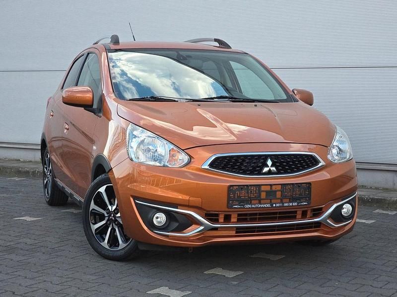 Second-hand Mitsubishi Space Star 80 CP (58 kW) 2018 Portocaliu Hatchback