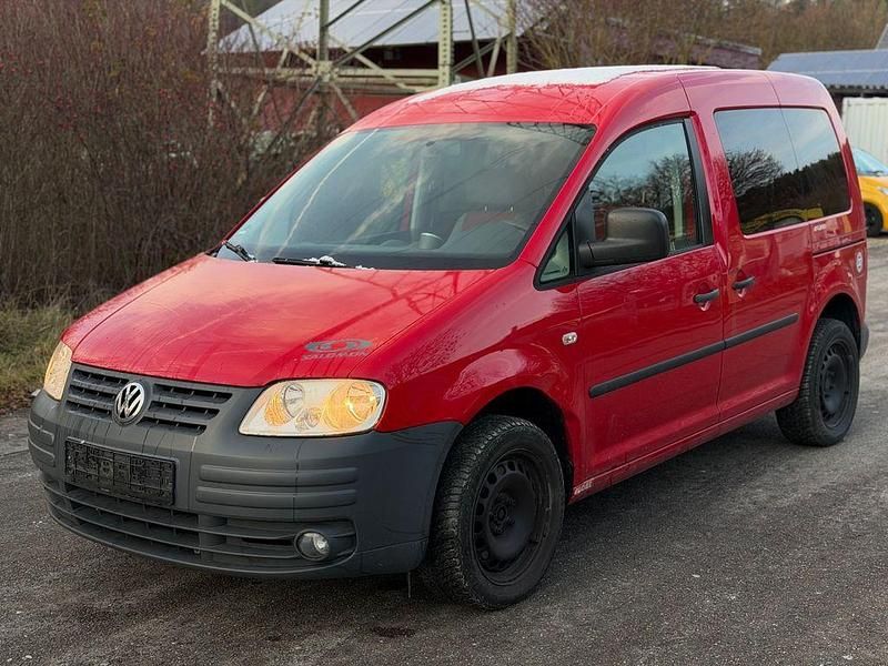 Rot Gebraucht 2009 VW Caddy Life Van / Kleinbus | 3.850 € (Superpreis) - Bild 1/4