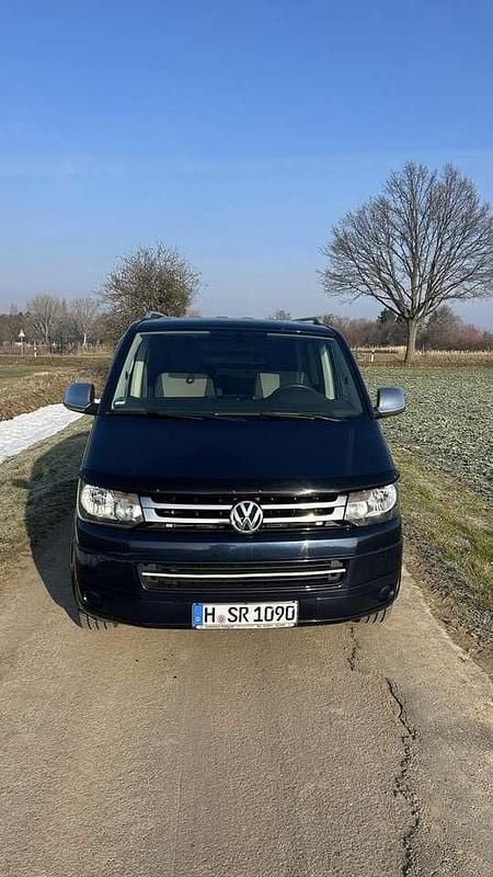 Second-hand VW T5 Startline 140 CP (102 kW) 2014 Albastru Van