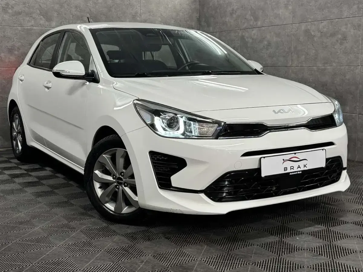 Brugt Kia Rio Vision 101 HK (74 kW) 2022 Hvid Hatchback