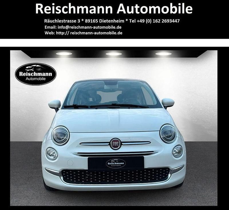 Gebraucht Fiat 500 Lounge 86 PS (63 kW) 2019 Weiß Kleinwagen