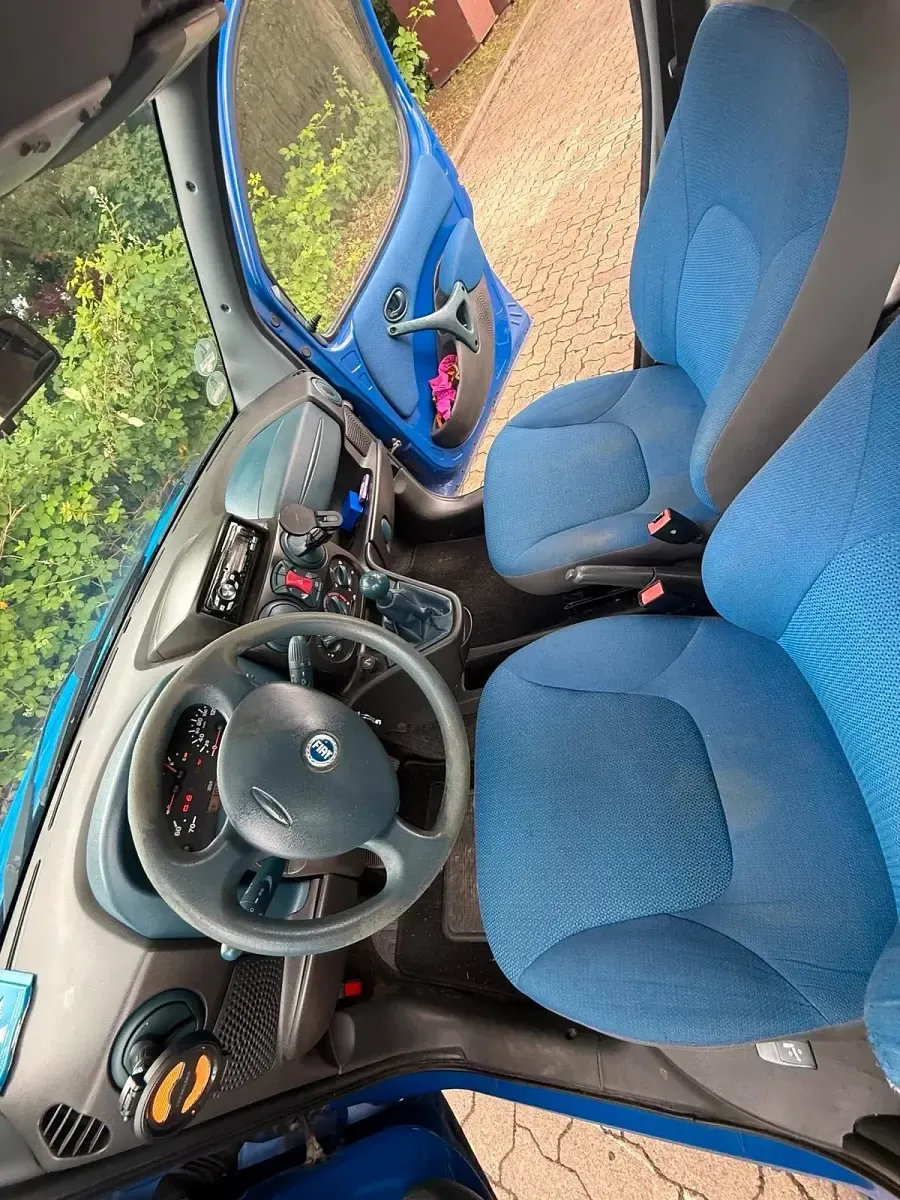 Gebraucht Fiat Doblò 48 PS (35 kW) 2002 Blau Van / Kleinbus