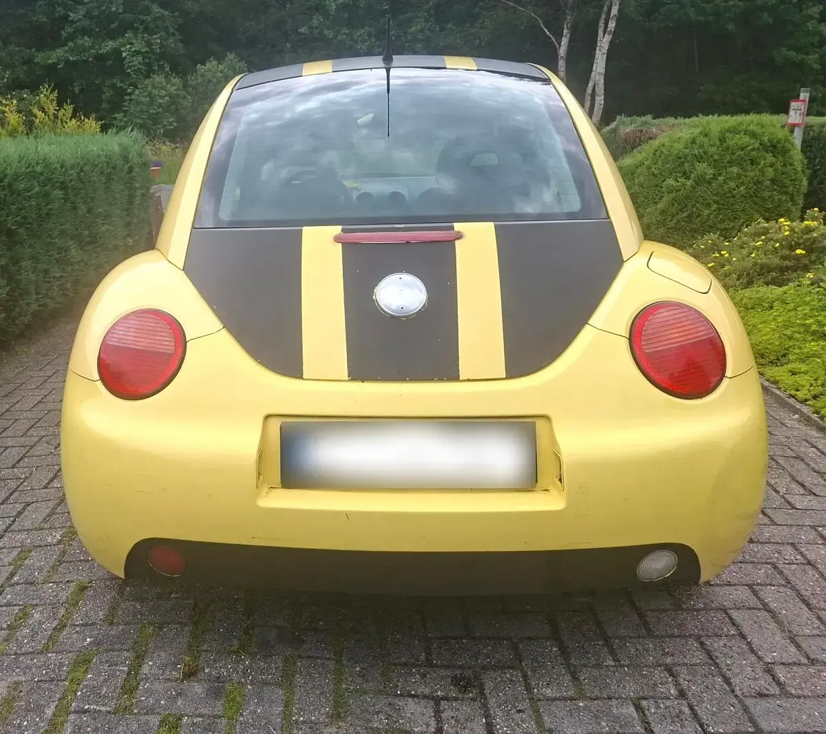 Gebraucht VW New Beetle 90 PS (66 kW) 1999 Gelb Kleinwagen
