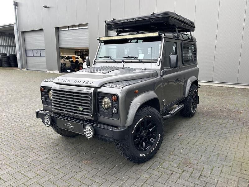 Gebraucht Land Rover Defender S 150 PS (110 kW) 2008 Grau stornoway grey (metallic) Kombi