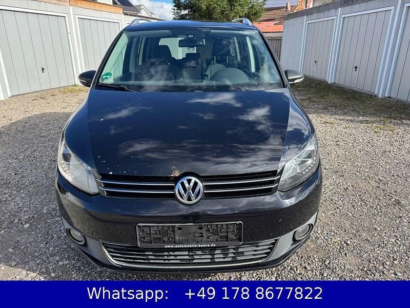 Gebraucht VW Touran Highline 170 PS (125 kW) 2011 Schwarz Van / Kleinbus