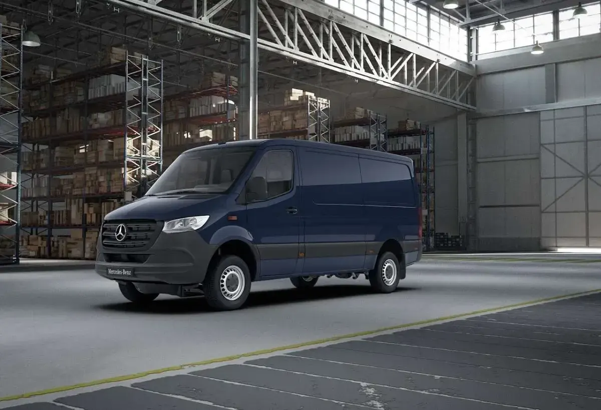 Brugt Mercedes Sprinter 190 HK (139 kW) 2022 Blå Van