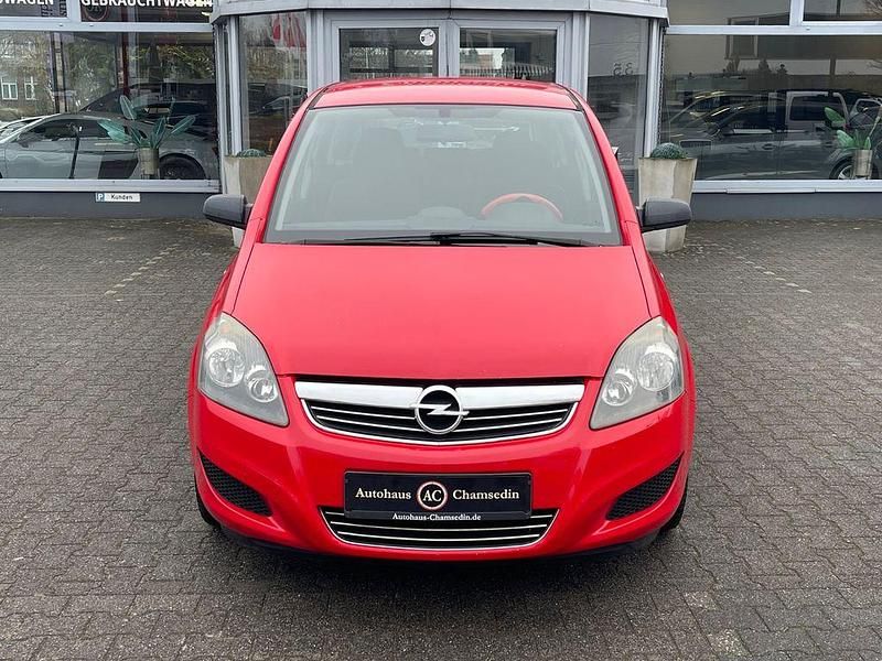Gebraucht Opel Zafira Selection 116 PS (85 kW) 2009 Powerrot b Van / Kleinbus