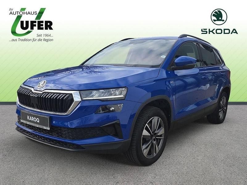 Modra energy/energy blue Gebraucht 2023 Skoda Karoq Tour SUV | 29.990 € (Guter Preis) - Bild 1/4