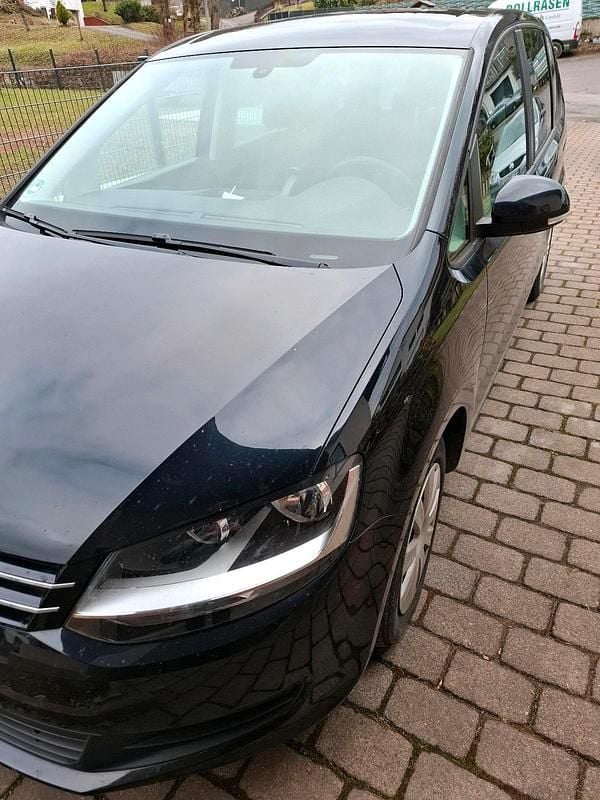 Gebraucht VW Sharan 116 PS (85 kW) 2012 Schwarz Van / Kleinbus