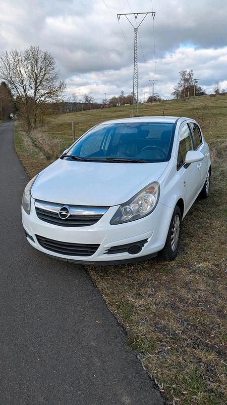 Gebraucht Opel Corsa 85 PS (62 kW) 2010 Weiß Kleinwagen