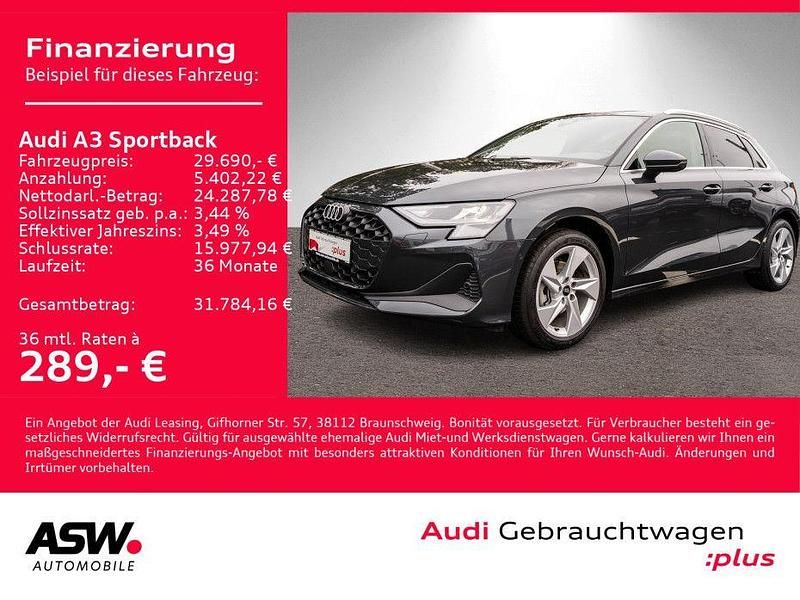 Gebraucht Audi A3 Advanced Plus 116 PS (85 kW) 2025 Grau Limousine