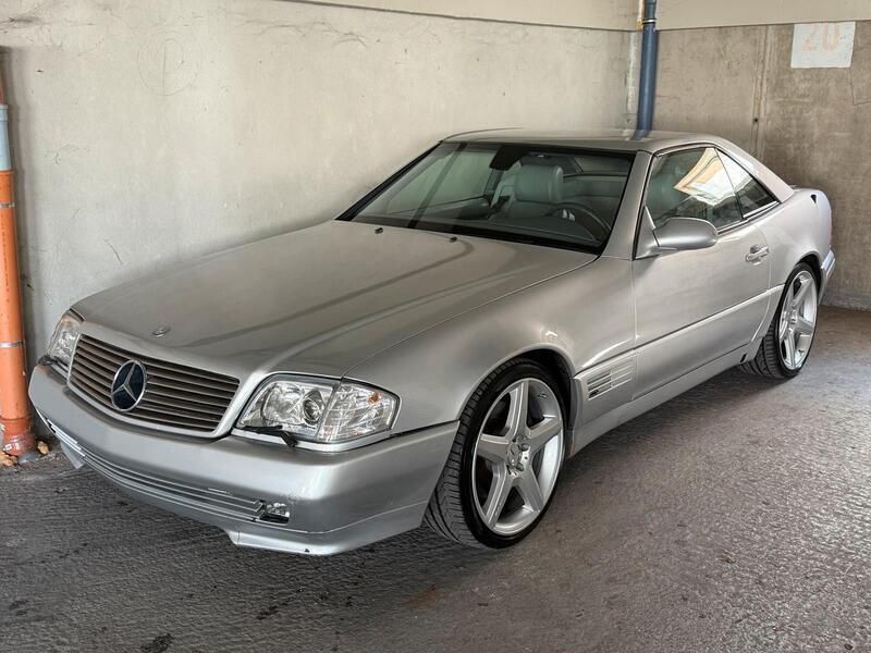 Silber Gebraucht 2001 Mercedes SL500 AMG Cabrio | 9.900 € - Bild 1/4