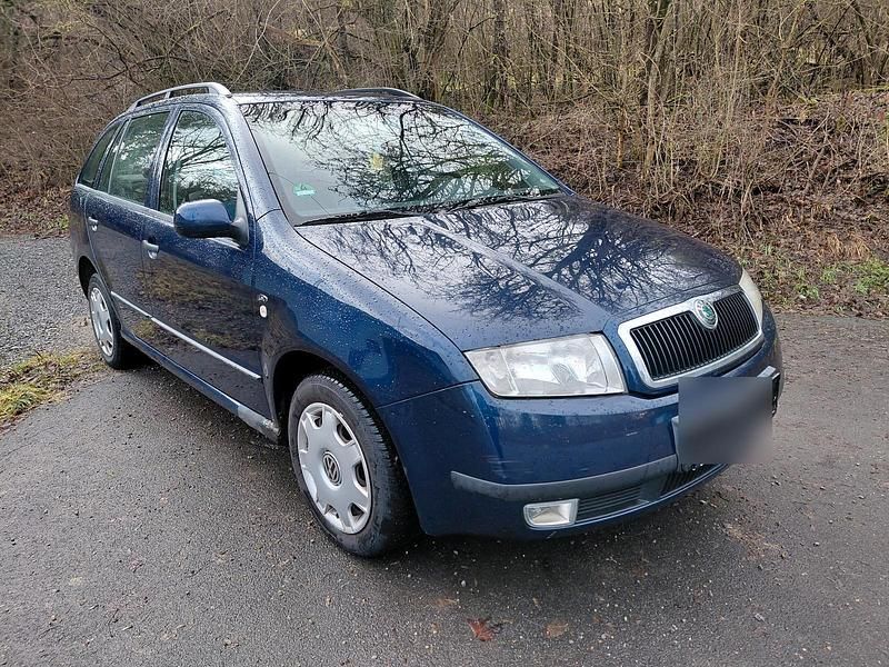 Gebraucht Skoda Fabia 75 PS (55 kW) 2002 Blau Kombi