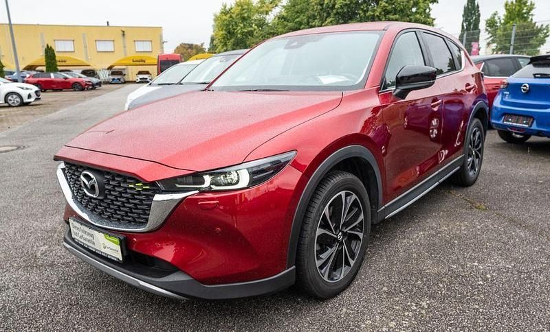 Rot Gebraucht 2023 Mazda CX-5 Newground SUV | 34.995 € (Etwas zu teuer) - Bild 1/4