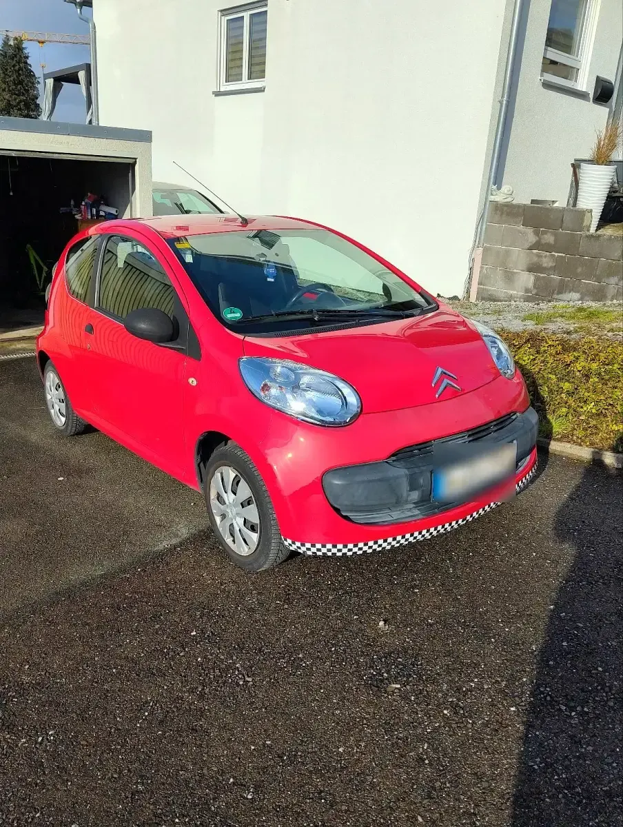 Gebraucht Citroën C1 67 PS (49 kW) 2007 Rot Kleinwagen
