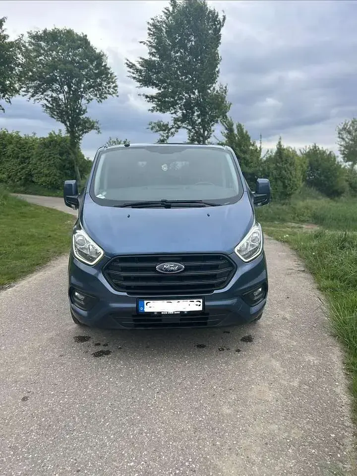 Usado Ford Transit Custom Basis 105 HP (77 kW) 2020 Azul Van