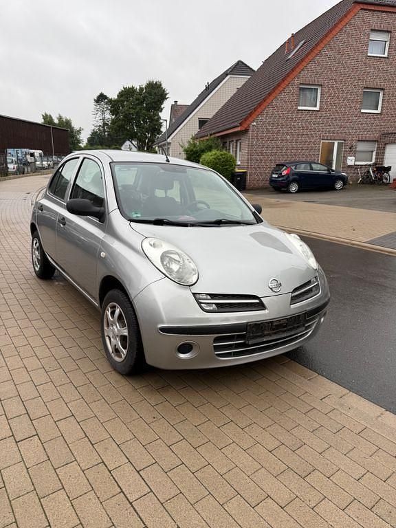 Silber Gebraucht 2007 Nissan Micra City Kleinwagen | 3.300 € (Teuer) - Bild 1/4