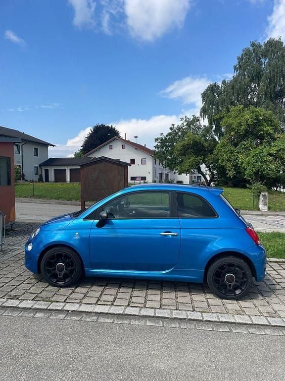 Blau Gebraucht 2016 Fiat 500 S Kleinwagen | 7.299 € (Guter Preis) - Bild 1/4