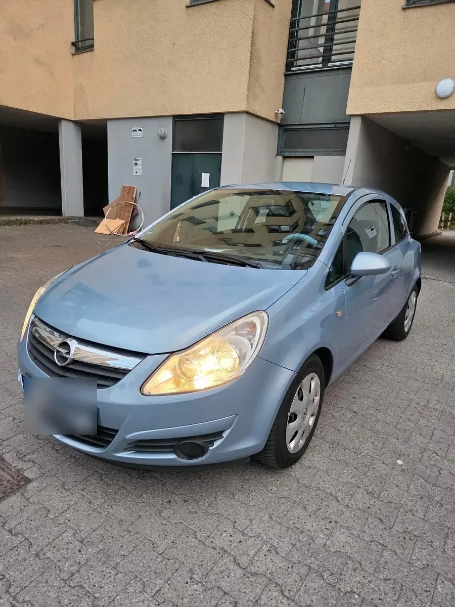 Gebraucht Opel Corsa 80 PS (58 kW) 2008 Blau Kleinwagen