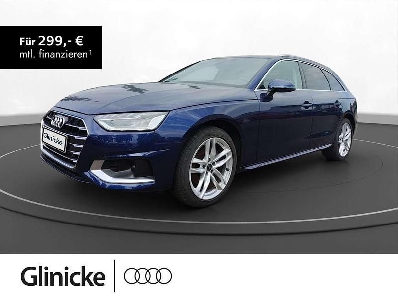 Navarrablau metallic Gebraucht 2023 Audi A4 Advanced Kombi | 29.990 € (Guter Preis) - Bild 1/3