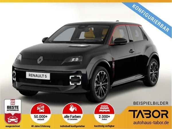 Neu Renault R5 Iconic 89 kW (122 PS) 2025 Schwarz (schwarz (weitere wählbar)) Kleinwagen