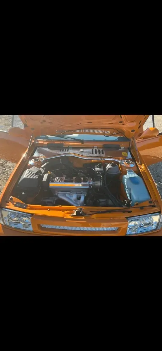 Gebraucht VW Polo 75 PS (55 kW) 1991 Orange Coupé