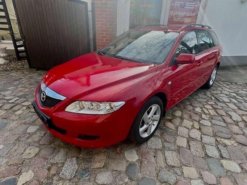 Gebraucht Mazda 6 Inclusive 120 PS (88 kW) 2004 Rot Kombi