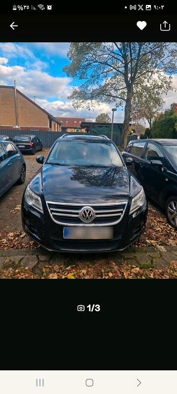 Schwarz Gebraucht 2009 VW Tiguan SUV | 5.499 € (Guter Preis) - Bild 1/4
