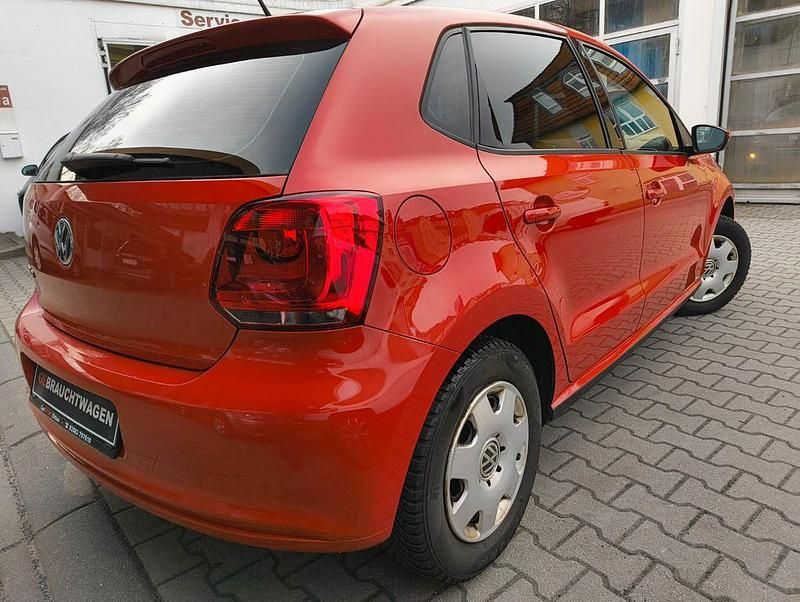 Gebraucht VW Polo Comfortline 69 PS (50 kW) 2010 Orange Kleinwagen