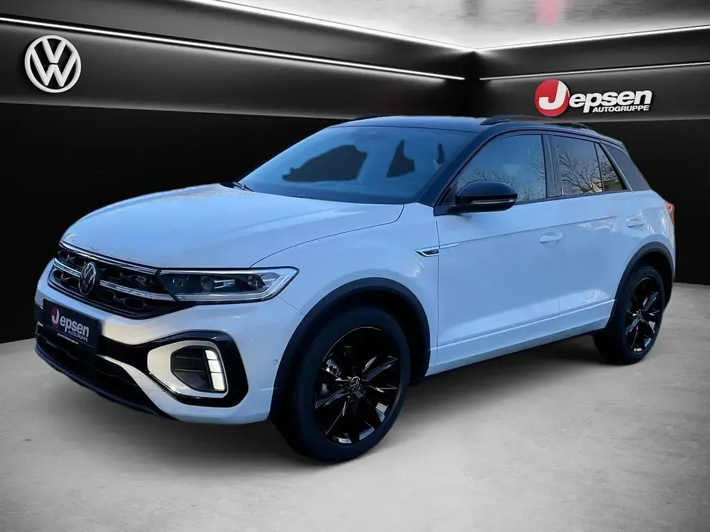 Gebraucht VW T-Roc R-line 150 PS (110 kW) 2024 Pure white / schwarz SUV
