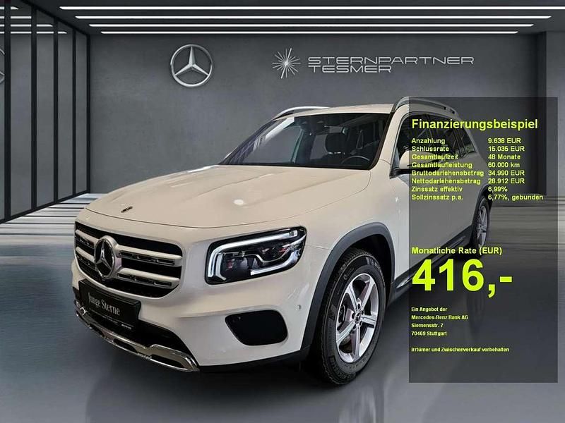 Unilack polarweiß Gebraucht 2023 Mercedes GLB200 Progressive SUV | 38.550 € (Guter Preis) - Bild 1/3