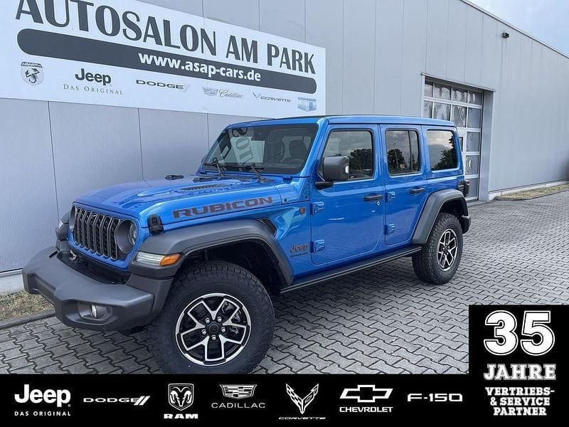 Bright white Neu 2024 Jeep Wrangler Rubicon SUV | 62.550 € (Fairer Preis) - Bild 1/4