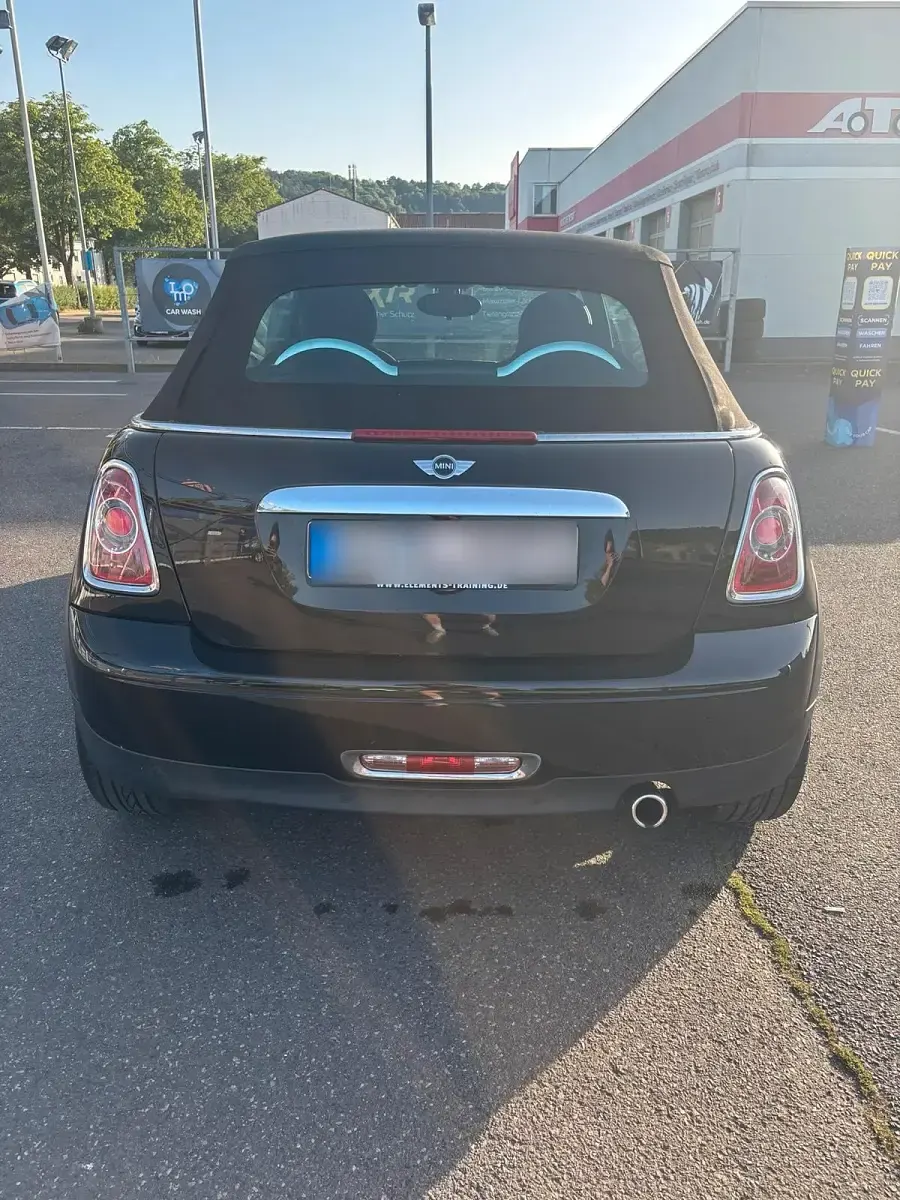 Gebraucht Mini Cooper Cabriolet 112 PS (82 kW) 2011 Schwarz Cabrio