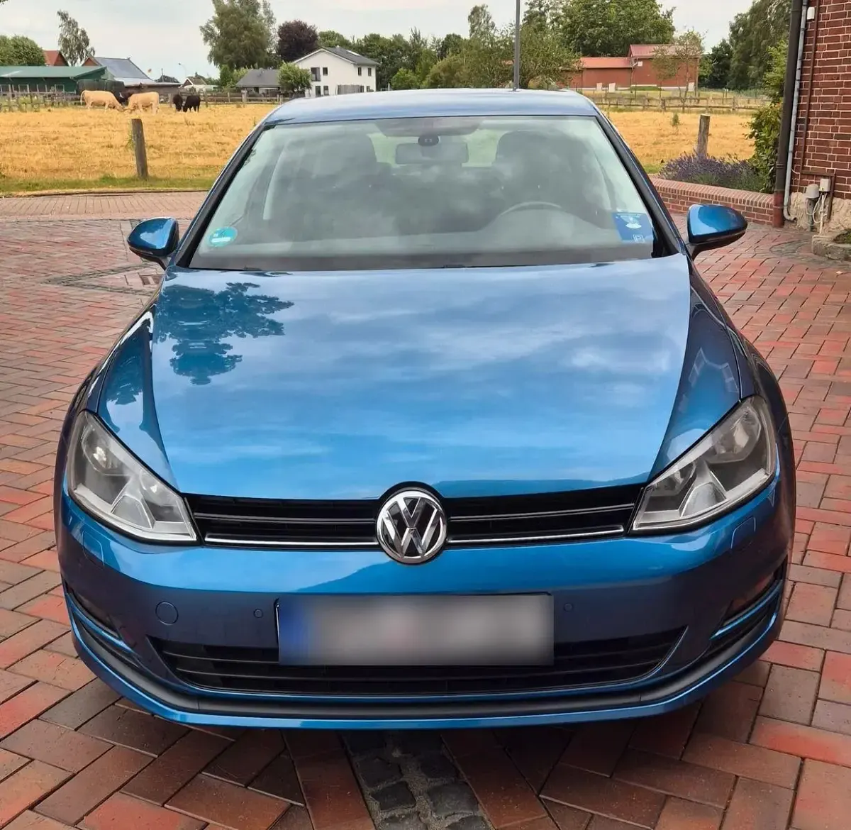 Gebraucht VW Golf VII Comfortline 86 PS (63 kW) 2013 Blau Limousine