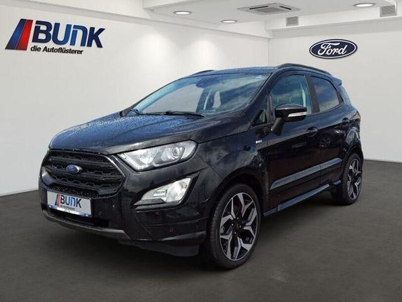 Obsidianschwarz metallic Gebraucht 2022 Ford Ecosport ST-Line SUV | 20.980 € (Teuer) - Bild 1/4