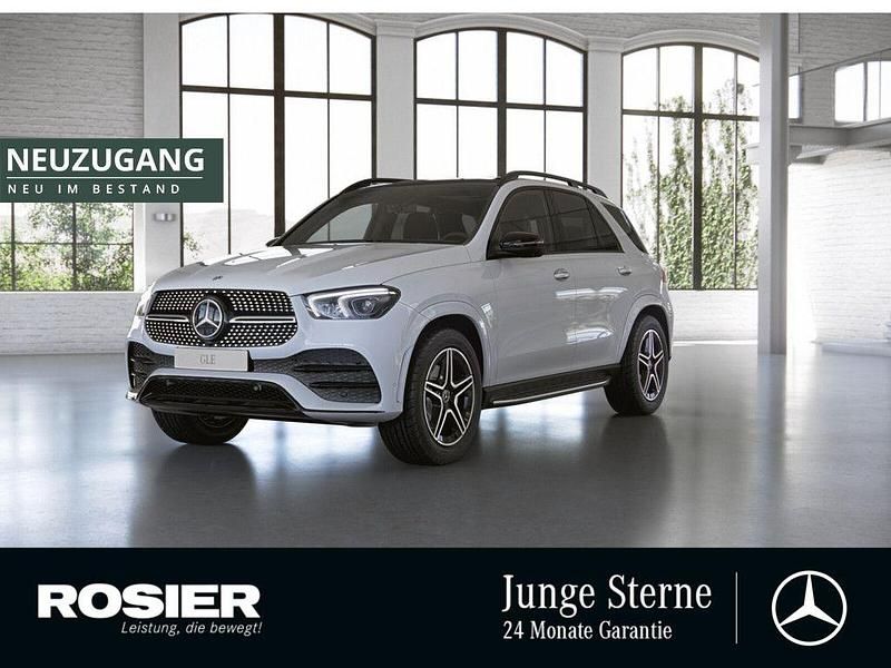 Weiss / polarweiß Gebraucht 2021 Mercedes GLE400 AMG line SUV | 69.990 € (Guter Preis) - Bild 1/4