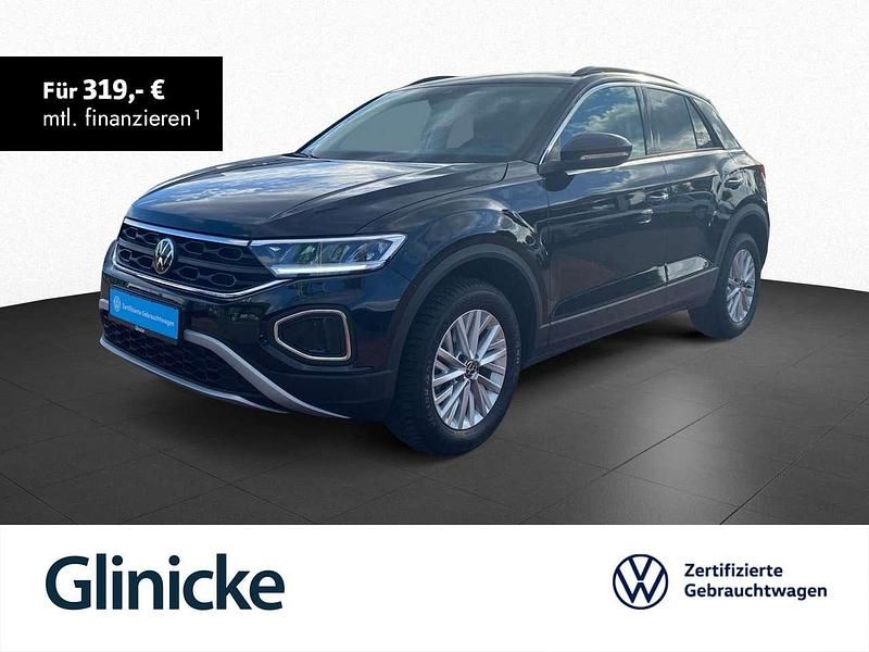 Deep black perleffekt Gebraucht 2024 VW T-Roc Life SUV | 22.833 € (Fairer Preis) - Bild 1/3