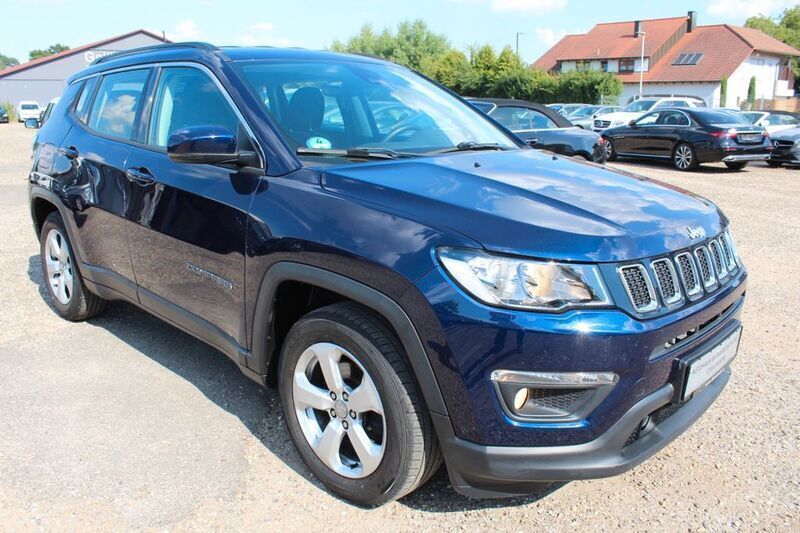 After midnight blue Gebraucht 2018 Jeep Compass Longitude SUV | 13.995 € (Guter Preis) - Bild 1/4