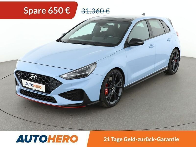 Blau Gebraucht 2022 Hyundai i30 N Performance Limousine | 30.710 € (Fairer Preis) - Bild 1/3